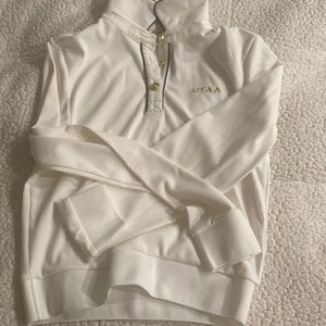 UTAA Korean brand golf wear size small long sleeve shirt. White